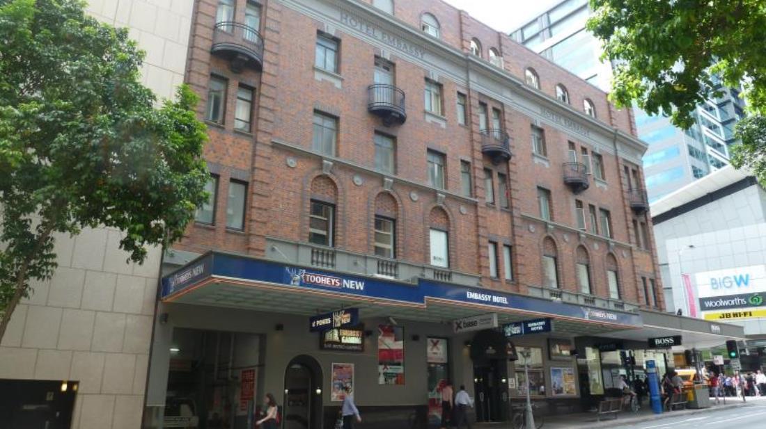 بيت شباب Base Brisbane Embassy المظهر الخارجي الصورة